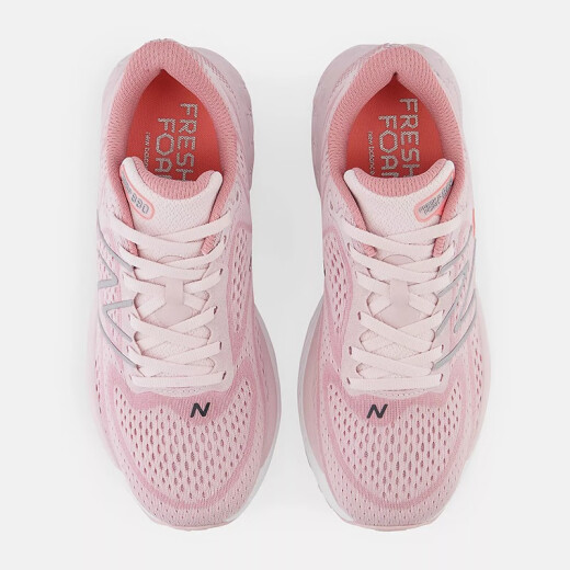 NEW BALANCE新百伦 Fresh Foam X 880v13 网眼透气 缓震耐磨 女士运动跑步鞋 玫瑰粉 W880C13 标准36/US5.5
