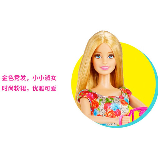 【7成新】芭比 Barbie 儿童女孩玩具 芭比娃娃之新宠物集合组 CNB21