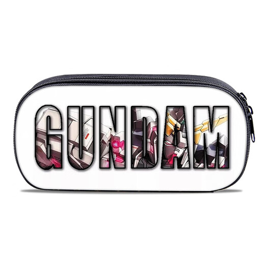 Bleistiftkoffer großer Kapazität Bleistift Case Bleistift Case High School Schüler Gundam Mecha Warrior Personalisierte kreative Junior High School Boy -Grundschule Schülern Schülern Waterfache Multifunktionaler Bleistiftbeutel zum Anpassen von B4859 Drei -Layer -Leinwand Bleistiftbeutel mit großer Kapazität - wasserdicht - kratzfrei - farbfrei