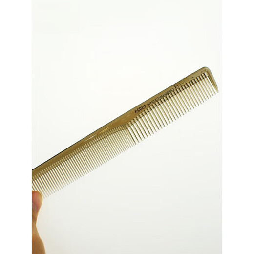 
Flat hair cut comb special haircut comb for hair salons for men and women's hair apple comb push flat hair comb 15923 transparent gray