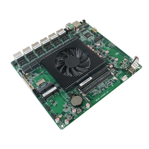 
Bicontrol I5-1135G7 firewall soft routing motherboard BKHD-1449NP-20 six network card 226 2-slot dual channel 7505 embedded multi-network card industrial control machine development board BKHD-1449NP-2020x21cm motherboard I7-1165G7 motherboard six