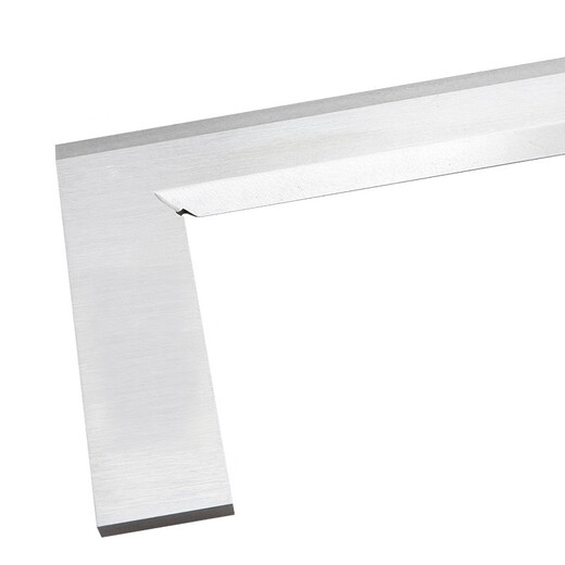 Three-quantity high-precision stainless steel right-angle ruler 50-300mm knife-edge square ruler 90-degree angle ruler knife-edge turning ruler JD415 80*50mm