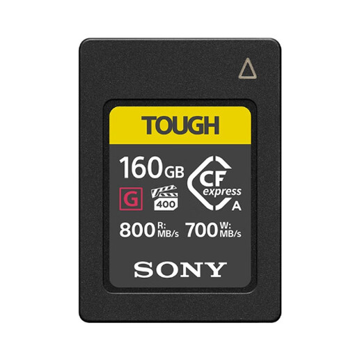 Sony (SONY) original CF-A memory card is suitable for Sony A1/a7r5/a7s3/a7m4/FX3/FX6/FX30 special memory card cfa high-speed mirrorless memory card three-proof card CEA-G160T (160GB) A7S3 mirrorless recommended card Sony (SONY) original CF-A memory card is suitable for Sony A1/a7r5/a7s3/a7m4/FX3/FX6/FX30 special memory card cfa high-speed mirrorless memory card three-proof card CEA-G160T (160GB) A7S3 mirrorless recommended card