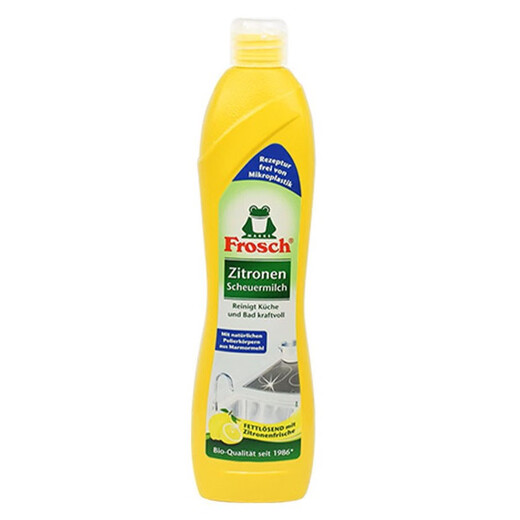 Frosch 德国进口柠檬不锈钢陶瓷多功能去油污清洁剂 500ml 1瓶