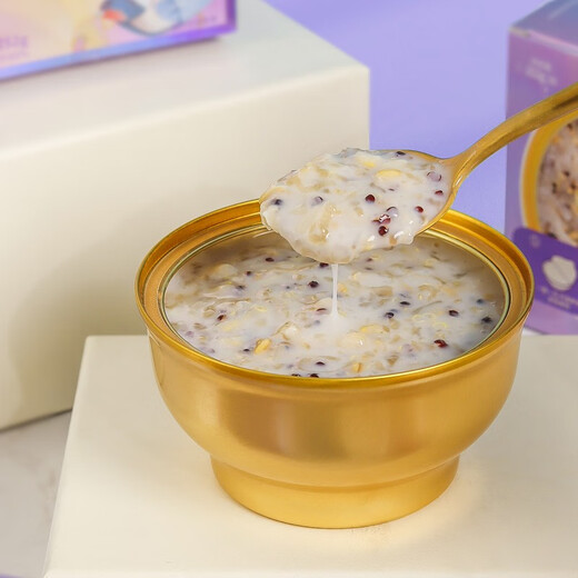 合珍园厚椰乳五谷陈皮雪梨山药百合溯源燕窝粥天然食材0添加月子滋补餐 【简装】厚椰乳燕窝粥24碗