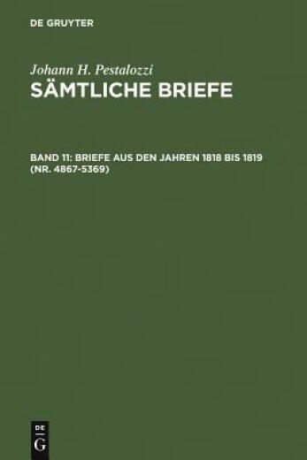 预订 Briefe aus den Jahren 1818 bis 1819 (Nr. 4867-5369)