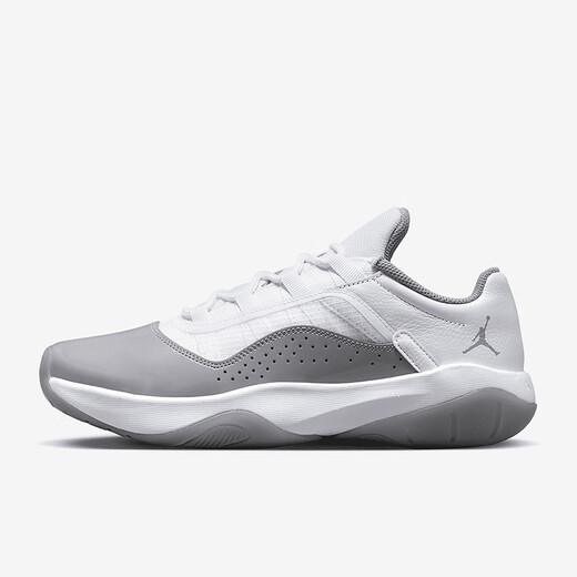 NIKE耐克Air Jordan 11 CMFT Low AJ11女鞋运动低帮复古休闲鞋篮球鞋 DV2629-101 主图款/黑/白/水泥灰 40