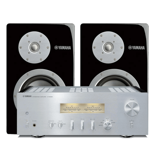 雅马哈（YAMAHA）A-S1200高端HIFI立体声纯功放机 发烧无损音乐高保真功放 A-S2200+NS3000