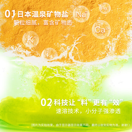 Basulin Warm Fragrance Bath Salts Travel Size 20g*5 Packs Foot Bath Salts Imported from Japan