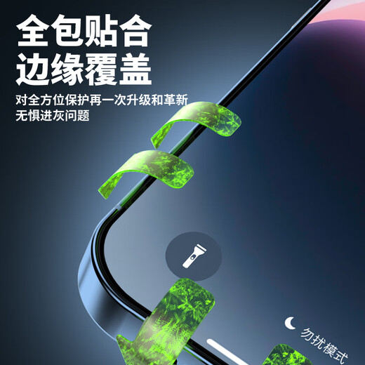 Langke für Apple 14/13/13Pro/16E Anti-Peeping Tempered Film iPhone 14 Mobilfunkfilm Anti-Peeping und Anti-Falling-Grenglosen-Vollbild-Berichterstattung HD Privacy Protective Film