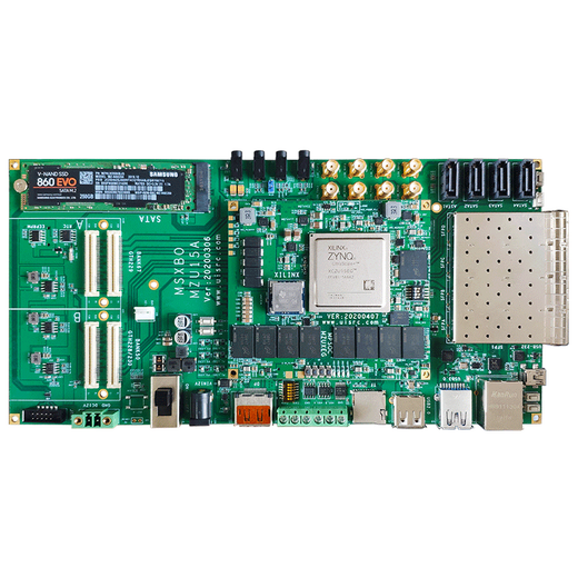米联客MLK-F24-CM04开发板Zynq UltraScale+MPSOC 9EG/15EG +DAQ9767-1V8 MLK-F24-CM04-15EG(-2)
