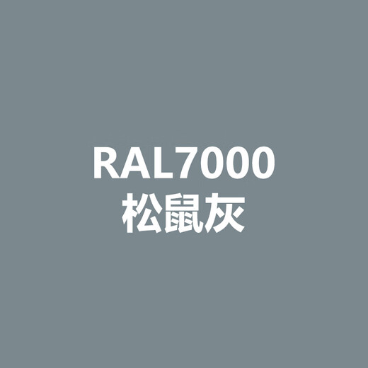 劳尔RAL7021黑灰RAL7022暗灰RAL7023混凝土灰色手喷防锈自喷漆 RAL7000松鼠灰