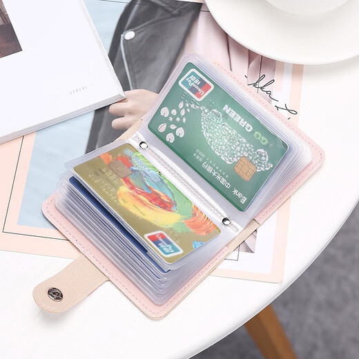 途尊（kingtrip）防盗刷国潮卡包卡通可爱女士个性多卡位超薄防消磁小巧银行卡套夹 锦鲤附体22卡可放驾驶证