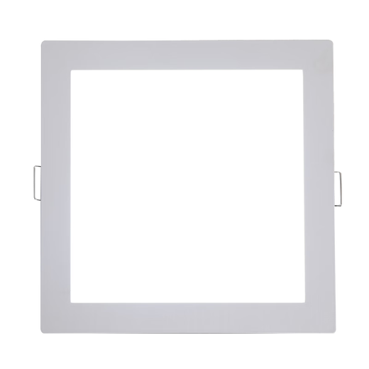 灯维方形老款厨卫灯卡扣暗装嵌入式LED厨房阳台浴室卫生间吸顶开孔17 18w白光外径24.3开孔20X20 cm