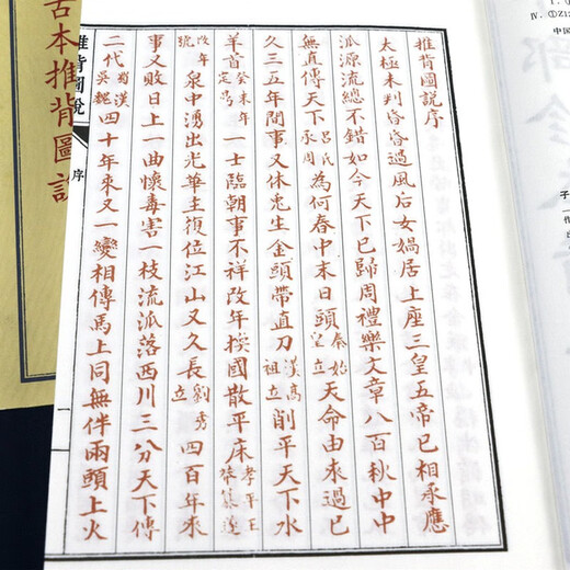 【包邮】子部珍本备要 古本推背图说（一函二册）定价680