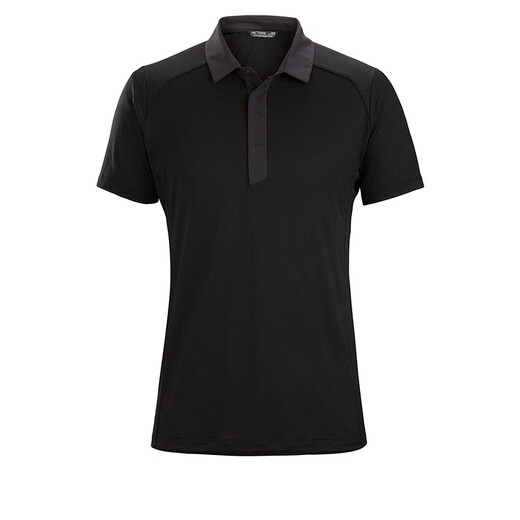 Archaeoptera (ARC'TERYX)A2B POLO SHIRT SS Lapel Polo Shirt Men's Outdoor Merino Wool Short Sleeve Men's T-shirt Ccoon Shoal White L (suggested 82-95kg)