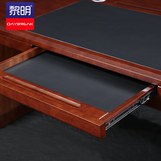 Liming JTH-34 desk painted solid wood veneer boss desk manager desk 2 meters desk 200*100*76cm