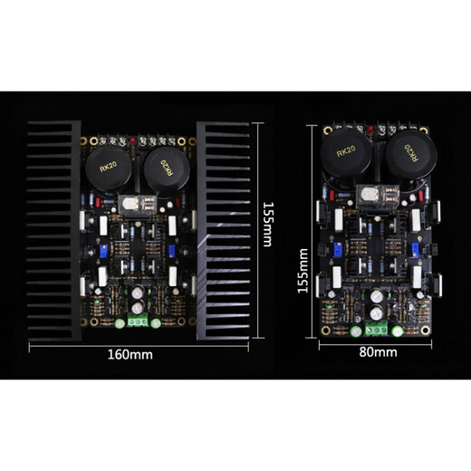 
A5 ON Semi-tube amplifier board with kit and finished board Classic sound Super LM3886 TDA7293
