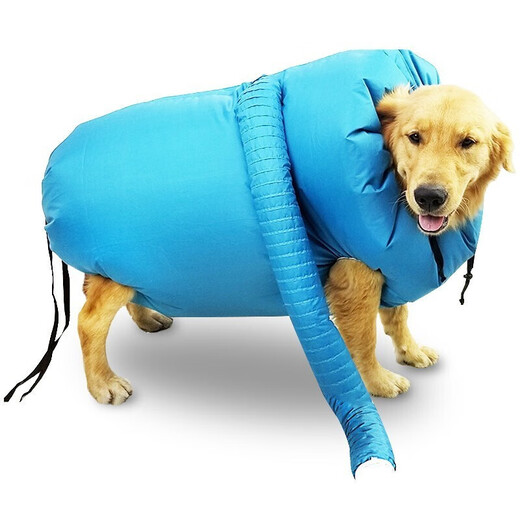 Benipet pet drying bag, dog washing bag, dog grooming and washing belt, home bathing and blow drying, beauty supplies, drying bag M medium size 12-35 Jin Jin equals 0.5 kg, length 35-51