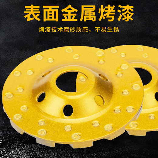 St. Platinum diamond grinding disc angle grinder cement floor wall concrete stone grinding wheel disc polishing machine artifact bowl grinding disc thickened large nugget 80mm 3 get 1 get 5 get 2