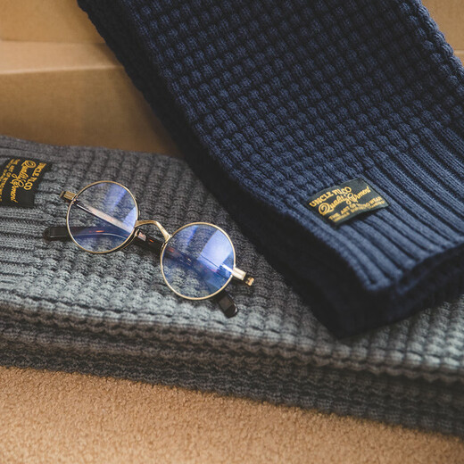 Madden workwear American retro pineapple flower woven scarf for men in autumn and winter, containing wool, soft and skin-friendly, warm men's scarf, light gray, one size fits all (180cm)