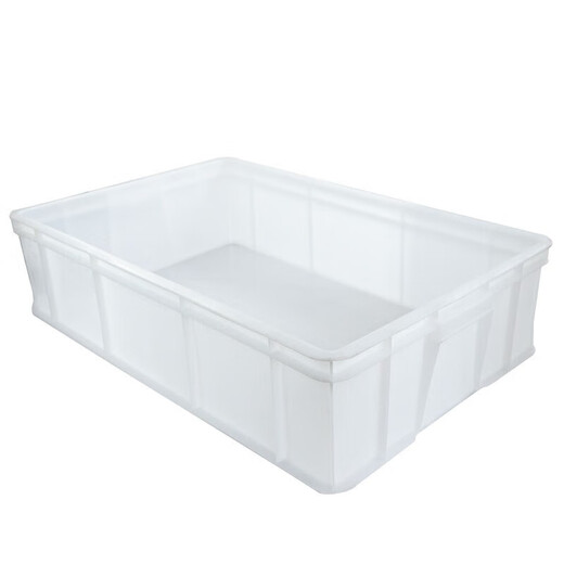 Jingulao Logistics turnover box Thickened plastic tool parts box storage box No. 1 blue 710*455*180mm KZS-698