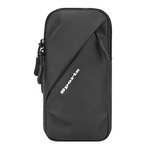 
Queen's Running Mobile Phone Arm Pack for Men and Women Outdoor Mobile Phone Bag Thin Arm Bag with Mobile Phone Sports Arm Pack Wrist Pack Waterproof Black 6.7 inches