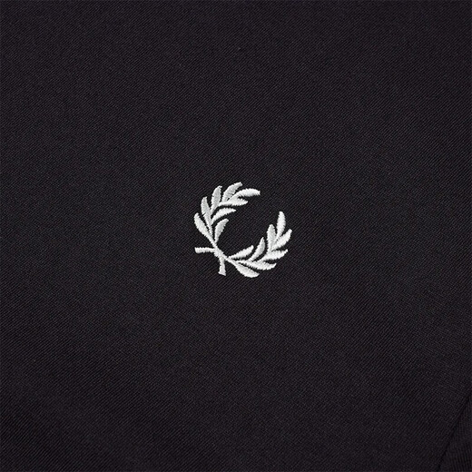 
FRED PERRY Wheat Ear Men's Cotton Laurel Embroidered Logo Simple Casual Short Sleeve T-Shirt M3519 608 Dark Blue S