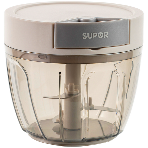 SUPOR garlic artifact chili garlic masher ginger garlic minced garlic press garlic manual meat grinder vegetable cutter cooking machine small size - 400ML garlic sauce three-blade head