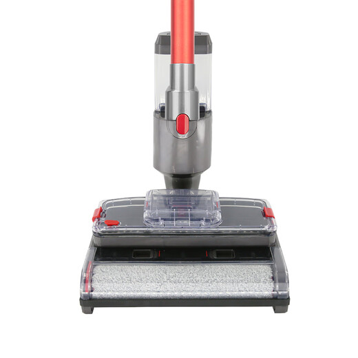 Langshi equipped with Dyson vacuum cleaner electric mop head wet mop household Dyson floor scrubber suction and mop all-in-one slim floor brush v6v7v8v10v11 suction head accessories V7-V11 T18 floor scrubber head (not the complete machine)