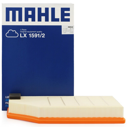 马勒（MAHLE）空气滤芯滤清器LX1591/2(适用沃尔沃S80L/S60L/XC60(4缸)11-17年)