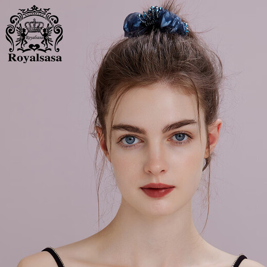 Royal sasa royal salsa hair accessories hair band beaded head flower handmade head jewelry hair rope coil hair head rope large intestine circle