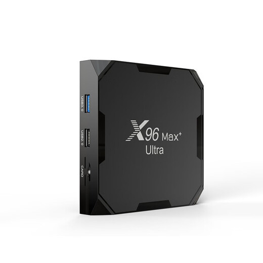 AIRWORLDX96 max+ Ultra 网络机顶盒晶晨S905X4安卓11原生电视盒子8k视频 4GB 64GB国内中文版免费看电视