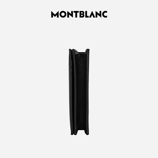 Montblanc MONTBLANC Men's Craftsmanship Series 4 Card Slots Black Card Holder 130322 Men's Gift