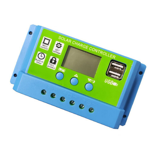 Solar controller 12v24v fully automatic universal solar panel controller street light panel charging 30A