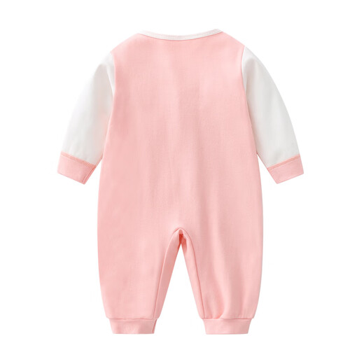 Didi Bear Diary (DidixionGriji) Bunny Kleidung Frühling und Herbst Langarm Pure Cotton Baby Kleidung Neugeborene Strampler Vollmond Sommerklimaanzug Pyjama (vier Jahreszeiten Langarm