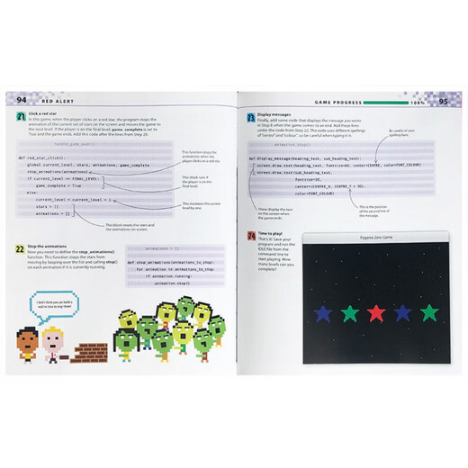 [Authentic version in stock] Original English Computer Coding Python Games for Kids Graphic Children's Programming 9780241317792