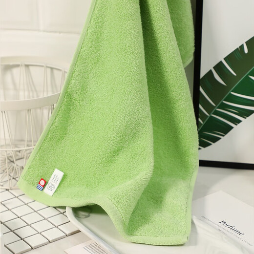 Imabari (IMABARI) JD Logistics Japan direct mail Imabari (IMABARI) towel square towel small towel pure cotton soft green towel 1 made in Japan 1