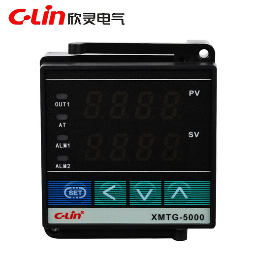 欣灵电气（C-Lin）智能温控表XMTG-5000/5211/5212/5511/5512/5411/5012/5011温控器 XMTG-5211 K型 （继电器）