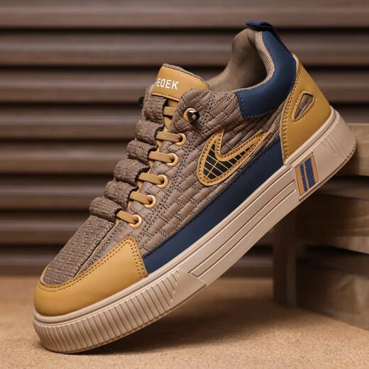 
Changxiang Huili casual shoes men's shoes in autumn and winter new one-legged wear-resistant breathable outdoor lightweight labor-saving shoes men's board shoes FH-Longhao-9916 black orange 41
