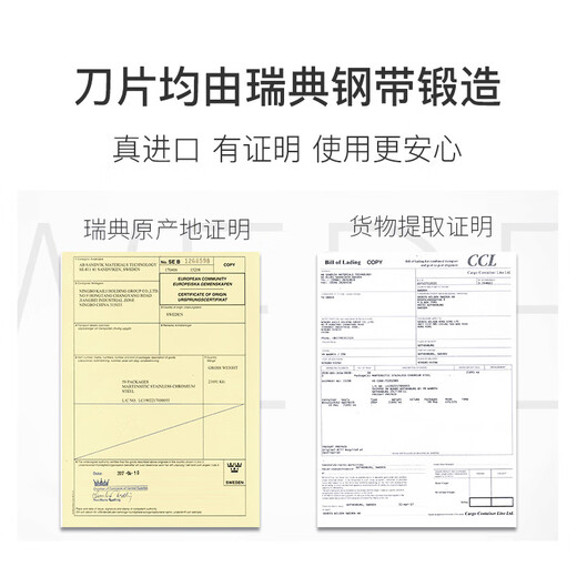 Skincare long-handled shaver five-layer shaver 1 blade holder 2 blades hair removal knife women's underarm private part shaver MF8235