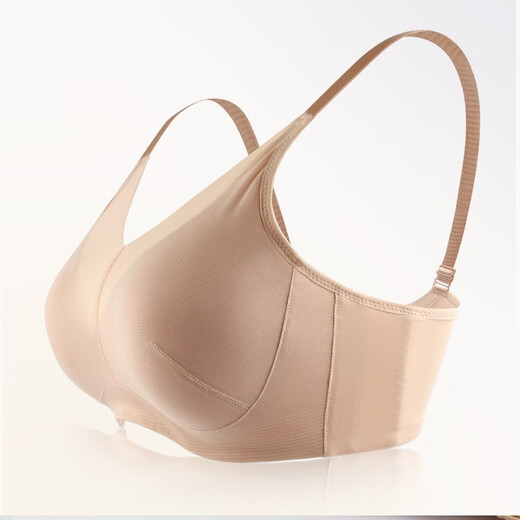 Sharon's special bra for postoperative breast prosthesis bra for fake breast silicone fake breast breathable glossy bra underwear 2105 naked skin color 80A