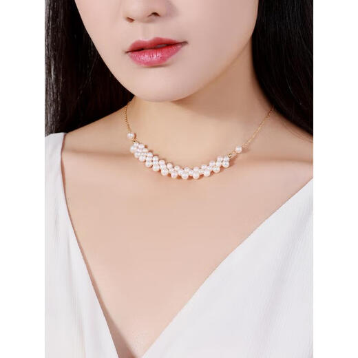 Mu Sui Thyroid Surgery Scar Covering Necklace Thyroid Surgery Adjustable Pearl Neck Neck Covering Niche High-end Pearl Necklace