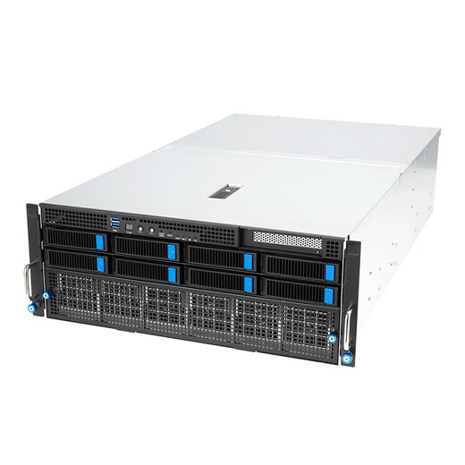 ASUS Dual-Way Xiaolong-Prozessor 8 CARD 4090GPU Server Deepseek Local Deployment/Big Model Argument 4U Rack Server Host Esc8000a-E12 Dual-Way 9754 2.25G 256 Cores/32G/1T RTX5880 ADA