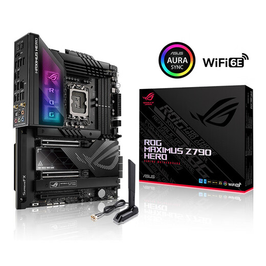 华硕（ASUS）ROG玩家国度 CPU主板套装 ROG Z790-H/A吹雪WIFI D5电竞游戏主板+U套装 MAXIMUS Z790 HERO M15H  i7 13790F原包