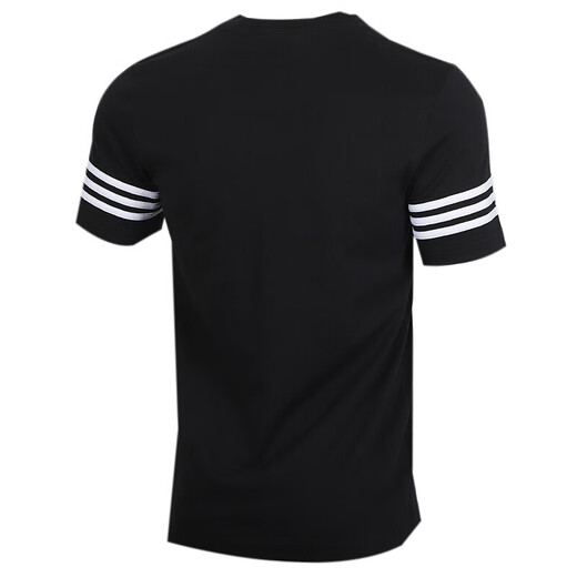 Adidas (Adidas) Clover Men's Clothing 2025 Summer NUEVA ARRILLA DE SPORT CASA CASA COFORABLE Camiseta de manga corta de cuello redondo