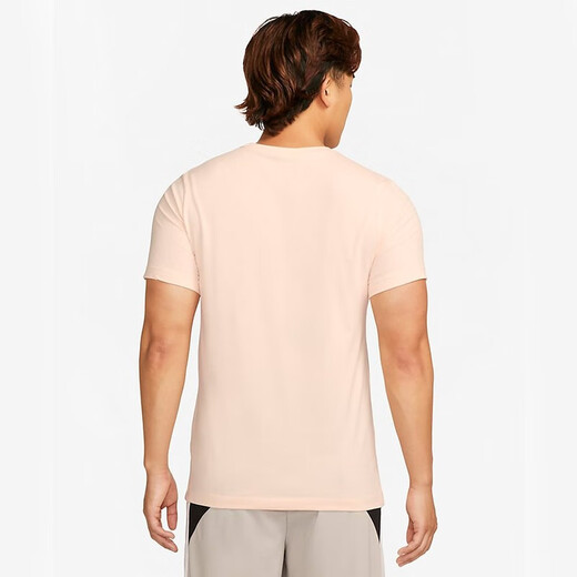 Nike (Nike) Vêtements masculins, nouvel imprimé à cou rond, course en vrac, T-shirt à manches courtes à manches courtes, FD1351-100 FJ2349-838 M