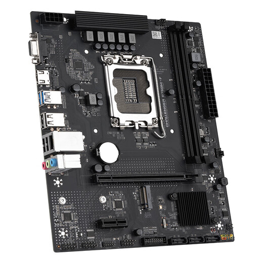 
Mingxuan (MAXSUN) MS-Challenger B760M-F PC gaming motherboard supports CPU 12400/12400F (Intel B760/LGA 1700)