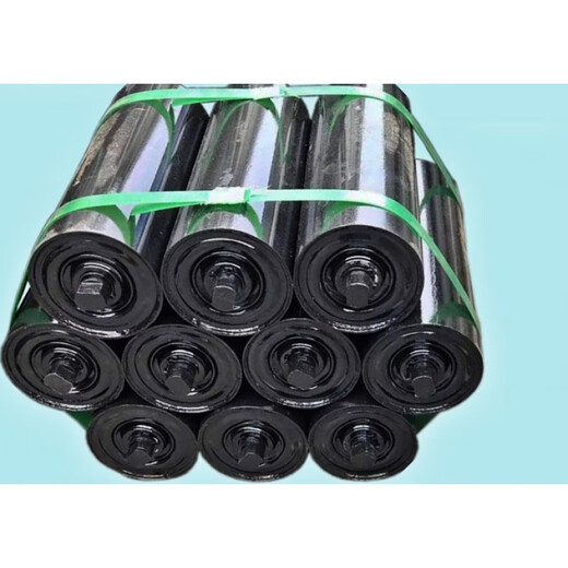 Ben Xinnong customized rubber buffer rollers, unpowered parallel rollers, trough roller set, three series of self-aligning waterproof rollers 89*315