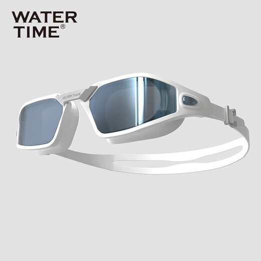 WATERTIME/Shuichuan Swimming Goggles Myopia Women's Anti-fog Swimming Goggles Men's HD Coated Swimming Goggles White